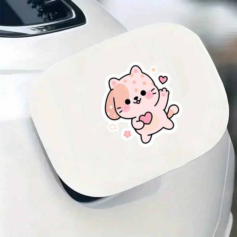 The Rabbit's 24 Hours | Its Little Emotional Diary Hidden In Stickers Durable for Laptop, Car, Luggage, Skateboard