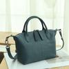 Elegant Genuine Leather Women's Dumpling Bag – Small, Lightweight, Cowhide Tote & Crossbody Design