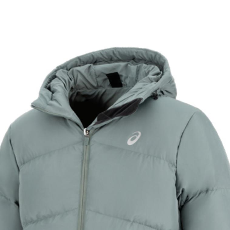 Asics FW25 Sports Lifestyle Hooded Warm Zipper Long Sleeve Down Jacket Men Jackets 2031F455-400