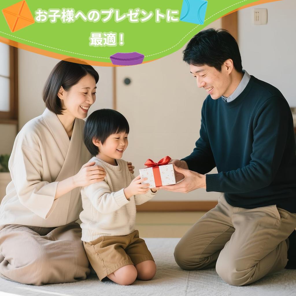 Yangtomo Logisk Rutt Pedagogisk Montessori Programmeringsleksak Frågor i 5 Svårighetsgrader Hjärnlogik och Familjepusselspel för Alla Populär med