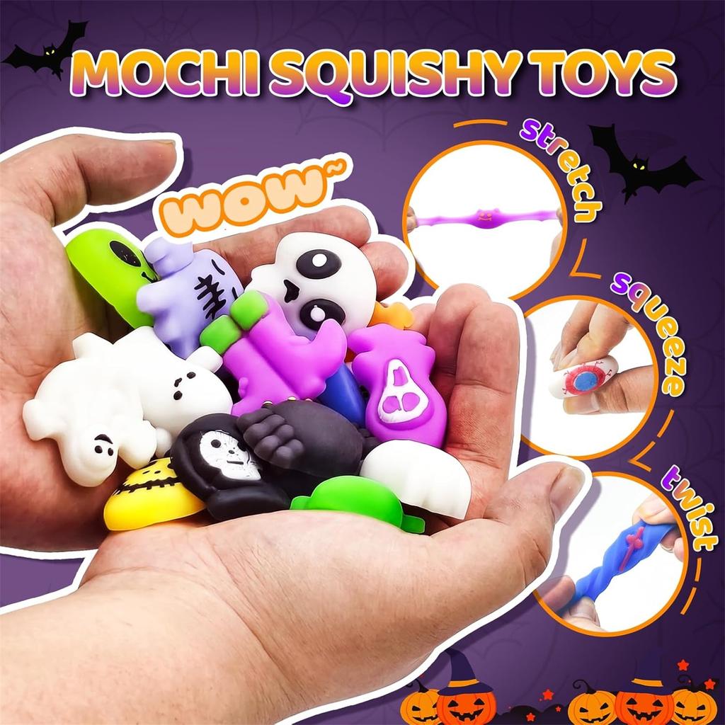 Halloween -Day Countdown with 3D Design - Assorted Surprise Toys for Kids