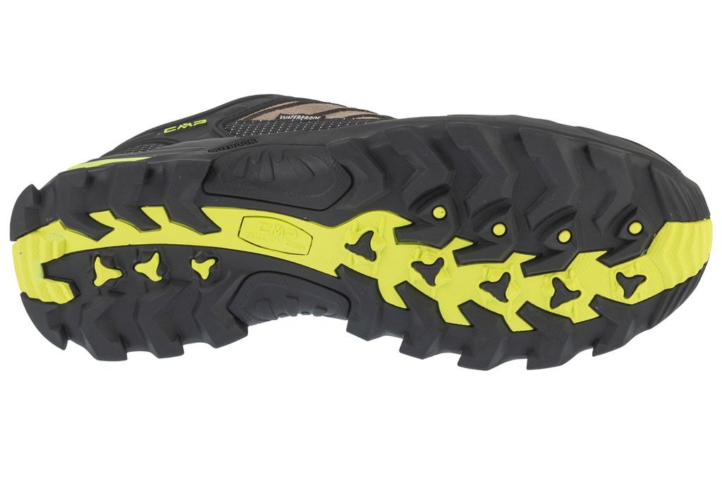 CMP Rigel Low WP, Mens brown Trekking shoes