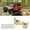 RC Brass Front C Hub Carrier Mount for Axial SCX10II 90046 90047 1/10 RC Car Upgrade Parts