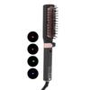 Foldable Hair Straightener Brush Fast Heating Hair Brush Adjustable Electric Hair Brush