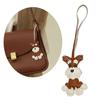 Fashionabel Schnauzer Dog Keychain Charm Pendant Adds Personality To Your Everyday Accessories Daily Use Casual Wear