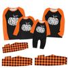 Halloween Tag Drucke Familie Passend Langarm Tops+Hosen Set Familie Passende Sets