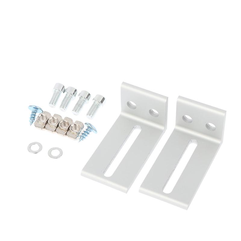 1/2Pcs Aluminum Profile Frame Layer Plate Support Brackets 2020 3030 4040 Outer Side Fixing Parts