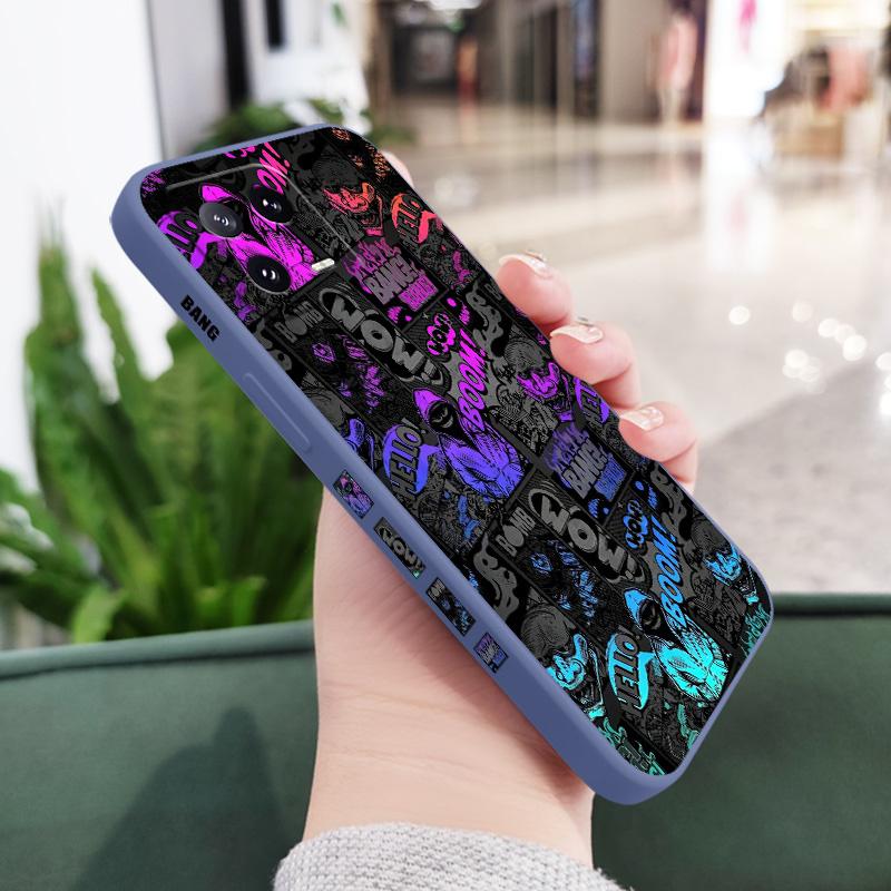 

Blackface Clown Phone Case For Xiaomi Mi 15T 15 14 14T 13 13T 12 12X 12T 12S 11 11T 10 10T 9 9T Pro Lite Liquid Silicone Cover 13 светло-синий