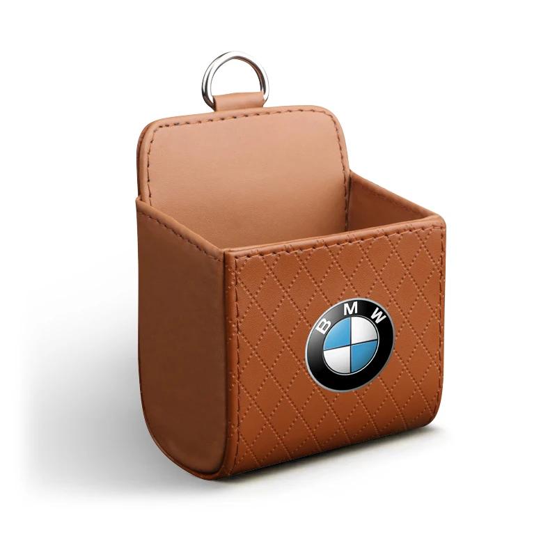 

Для автомобиля BMW Сумка-органайзер на вентиляционное отверстие и приборную панель Подвесной кожаный органайзер Для BMW X2 X3 X5 X4 X6 X7 G30 G20 G32 G11 G12 F40