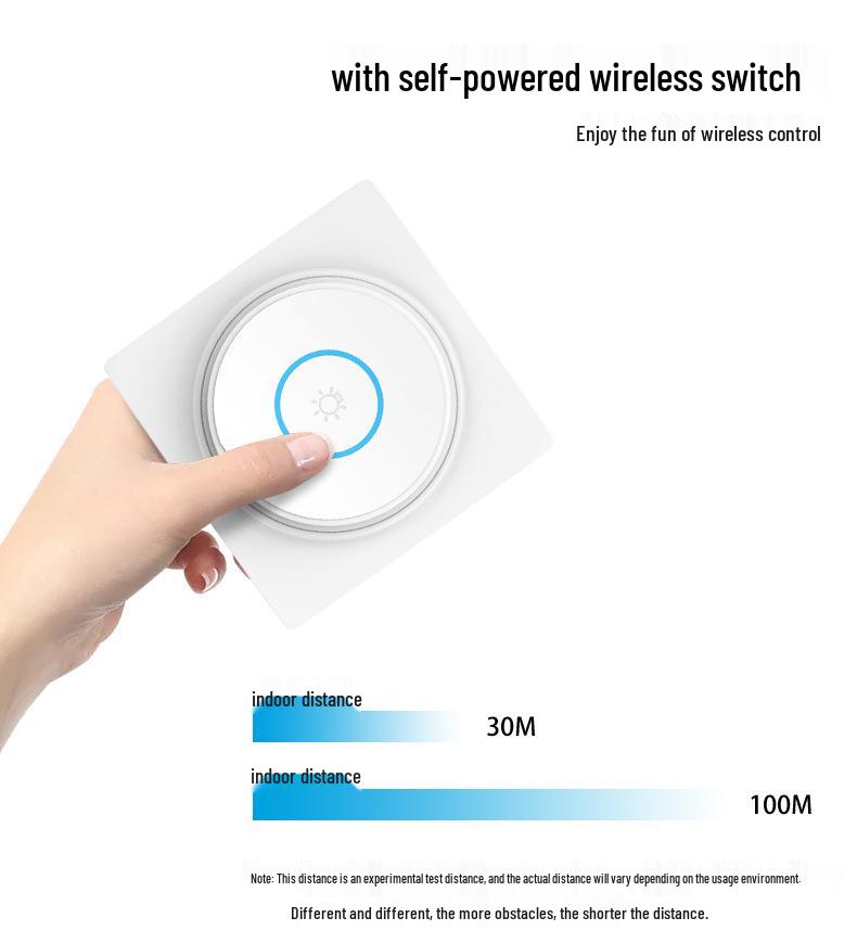 Graffiti Wireless Smart Switch with Xiao Ai and Alexa Voice Control
