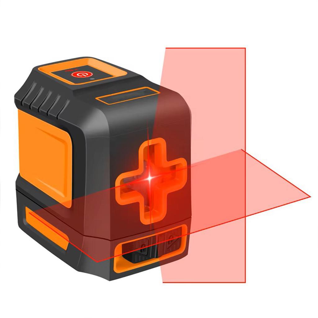 New 2 Lines Laser Level Self Levelling Green/Red Beams Laser Horizontal Vertical Cross Line Mini Laser Level pulse mode