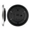 Casio Wall Clock, Radio-Controlled Clock, Function, Step Second Hand, Silver, Gray, Analog, IQ-1005J-8JF