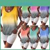 Schickes ärmelloses Damen-Tanktop mit Farbverlauf, leicht und stilvoll