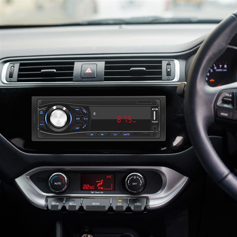 MP3 Player Dual Radio Car Supplies Plastics Vehicle Accessories Simple Operation Professional Wireless Stereo Device Type 2