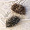 Basic Enchi Eco Fur Maetel Faux Fur One Size Fits Ivory Hat, Antibacterial, Deodorizing, Women's, All,