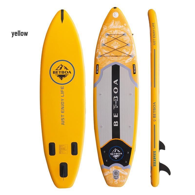 Inflatable Stand-Up Paddleboard - Professional Surfboard and Kayak Board for Beginners