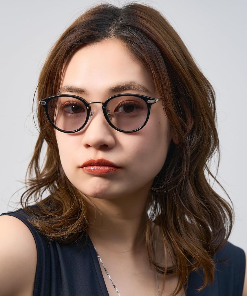 Boston type sunglasses UNITED ARROWS SUNGLASSES United Arrows Unisex UV protection UV protection Stylish Women Men [Zoff] (black) [ZO241G01_14E1