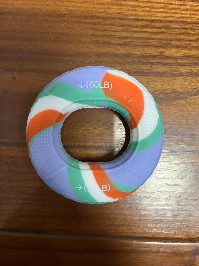 Silicone Grip Ring for Hand and Wrist Strengthening - Dual Resistance for Rehabilitation and Training
