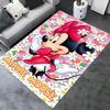 1pcOffice Carpet, Desk Mat, Gift for Home Decor, Minnie Mouse Theme Rug, Cute Cartoon Flooring, Room Decoration, Soft Non-Slip Mats