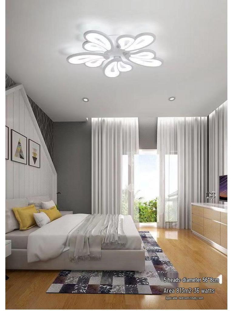 Elegant Modern LED Nordic Ceiling Lamp for Living Room, Bedroom, and Restaurant