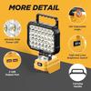 5-inch Outdoor Work Light - 20V Lithium Battery Camping Light Compatible with DeWalt Repair Tools