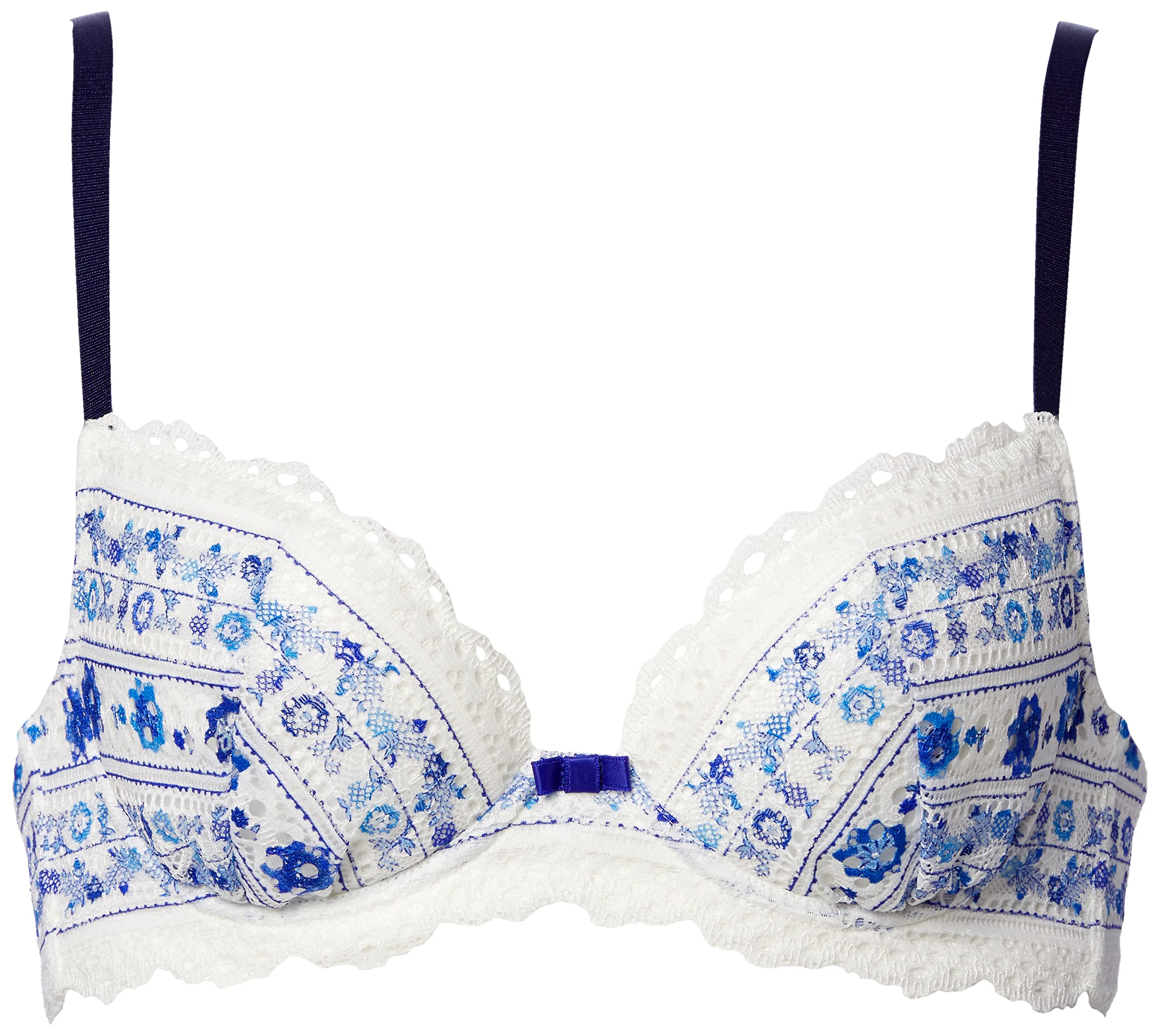 

Чашка Бюстгальтера Цветок Плитка IV E75 [Unnanacool] 3/4 Женский