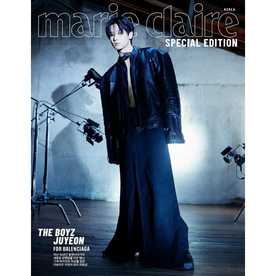 Marie Claire Korea 2025 AUGUST SPECIAL EDITION The Boyz Juyeon KPOP KFASHION