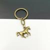 Creative Design Western Cowboy Keychain Vintage Style Stallion Charm Keyring  Key Accessory
