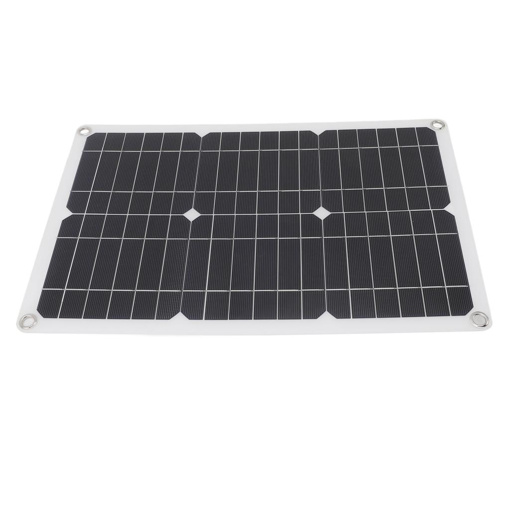 20W 18V Monocrystalline Solar Panel Kit Multifunctional Emergency High Efficiency Monocrystalline Solar Panel for
