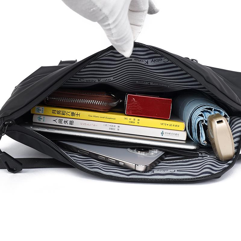 Torba crossbody męska wielofunkcyjna torba na ramię torba rowerowa kurierska