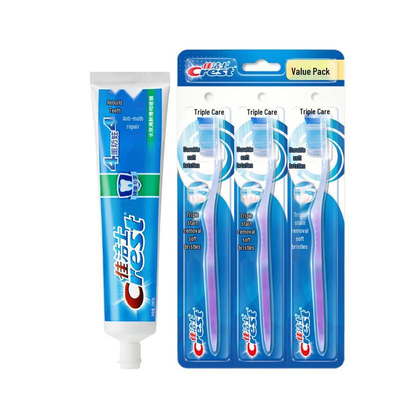 

Crest Health Expert Anti-Cavity Repair Toothpaste with Toothbrushes