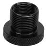 Car Oil Filter Adapter Metal Universal Automotive Black Threaded Connector Cars Accessories5 8‑24 To 1 2‑28