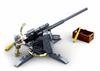 Non-Toxic 115Pcs Ww2 Military Weapon Building Blocks 88Mm Flak Anti-Tank Model Bricks Set With Figures Educational Diy Toys For Kids Children
