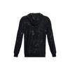 Under Armour Cotton Knit Loose Fit Long Sleeve Hoodie Men hoodies Black 1377177-001