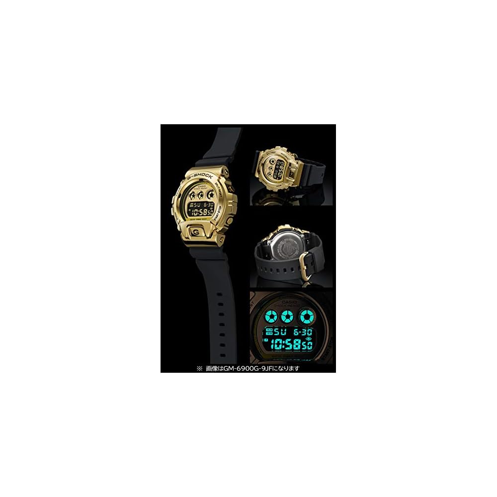 Casio G-Shock GM-6900G-9JF Men's Metal Covered Watch Water Resistant Durable Design
