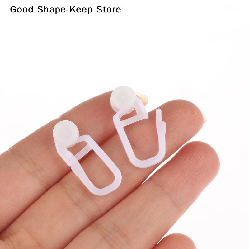 Blind Curtain Roller Hangers - 50Pcs Universal Track Rings and Hooks