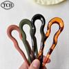 Elegant 2025 U-Shaped Japanese Korean Hairpin Clip for Buns