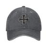 Custom GerUnisex Iron Cross Baseball Cap Outdoor Cotton Snapback Caps Women Unisexs Adjustable Dad Hat