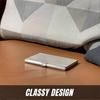 Business Card Holder for Men and Women Slim Minimalist Design Case, Stainless Steel Metal