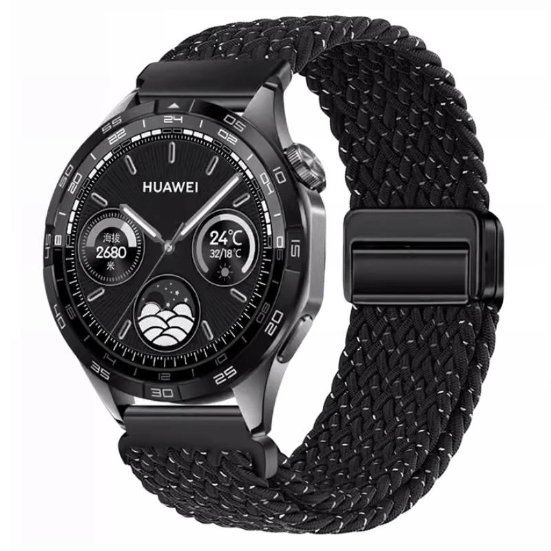 Nylon Band for Huawei Watch 5/GT5 Pro/GT5/4/3 46mm Sport Wristband for Amazfit Balance 2 1/Bip 6 5/GTR 47mm/GTS 4/Active 2 Strap