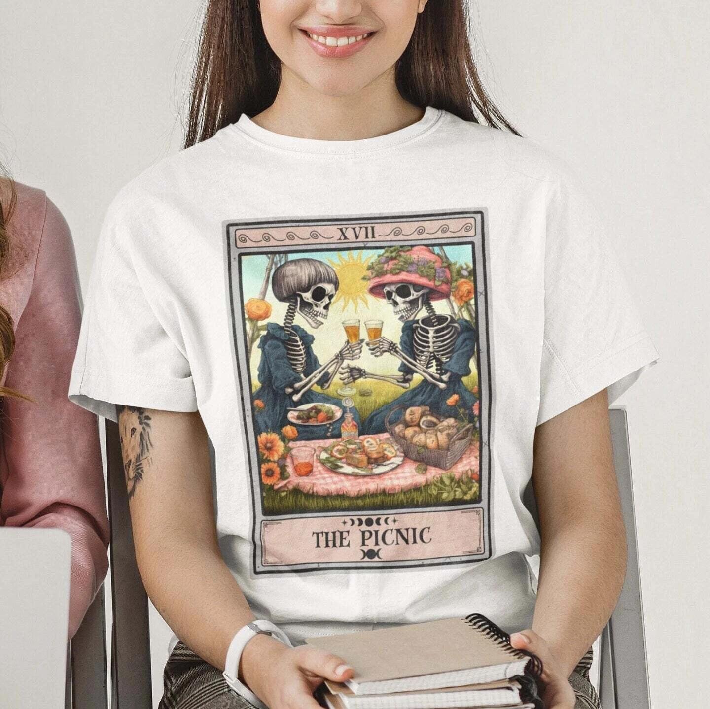 The Picnic Tarot Card Shirt Pic Nic S