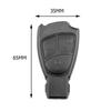 10-1pcs Car Key 3 Buttons Replacement Fit For Mercedes Benz W203 W211 W204 Car Remote Key Shell Case Cover Without Chip Battery