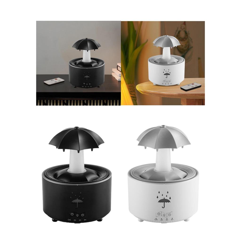 Rain Drop Air Humidifier Mist Humidifier Gift Essential Oil Diffuser LED Night Lights for Yoga Farmhouse Office SPA Housewarming