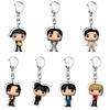Cute Cartoon Style Keychain, Acrylic Figure Charm, Kpop ARMY Fans Collectible Bag Pendant