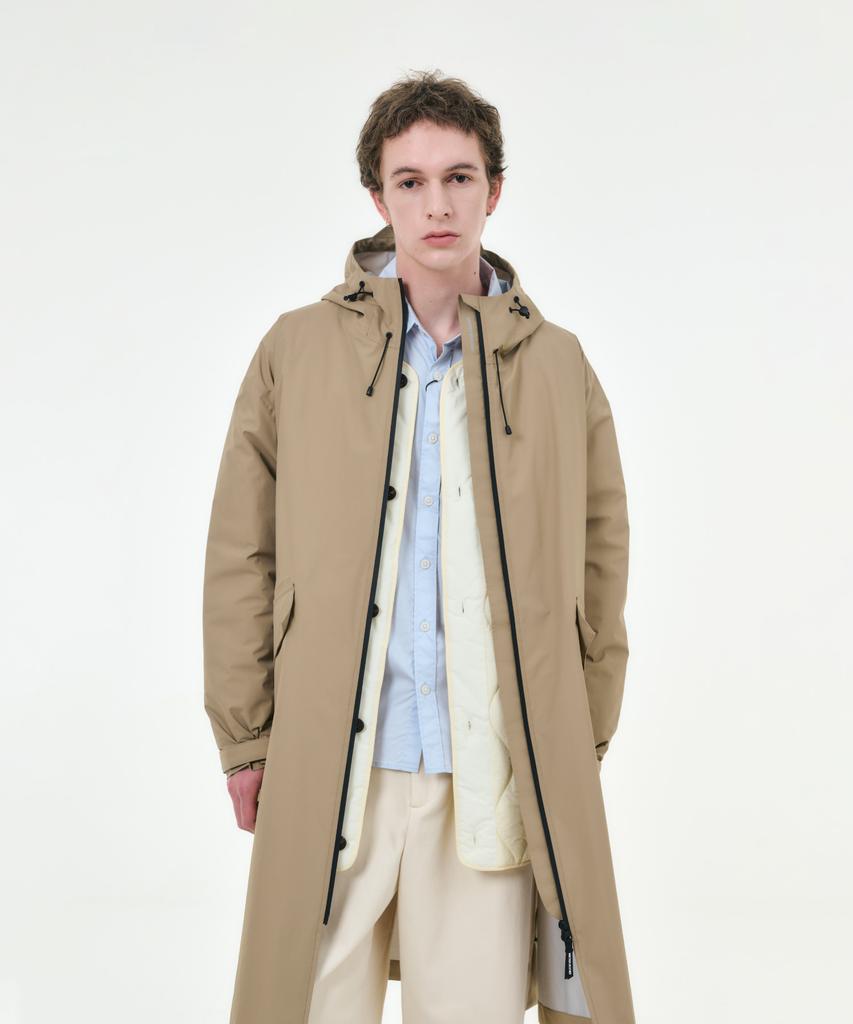 Whether Weather Hwaseong 2-In-1 Set Men'S Weather Coat Core Collection Beige