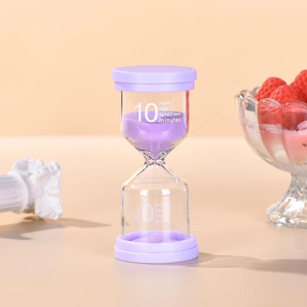 3/5/10/15/30 Minutes Colorful Hourglass Macaron Color Toy Sand Timer Gift Hourglass Timer Children