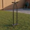 Manual Lawn Aerator SelfCleaning Prong Height Adjustable Corer Tool for