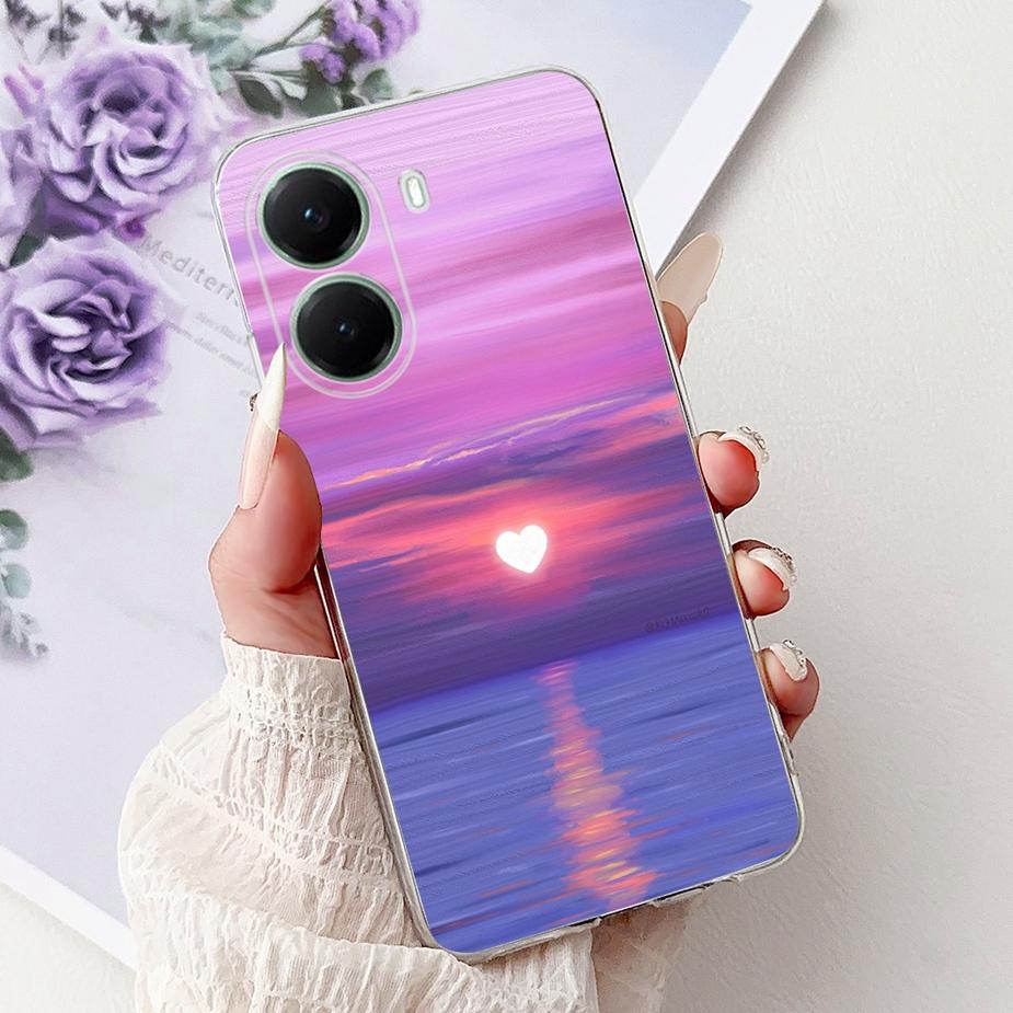 For Xiaomi Poco X7 Pro 5G Case Stylish Painted Cover Clear Silicone Phone Case For Xiaomi Poco X7 PocoX7 Pro X7Pro 5G Soft Shell