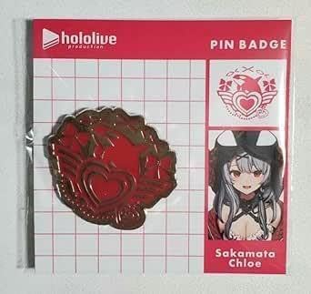 

Chloe Shakasa pin badge Holo Emblem official goods