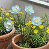 Bee Watering Station, Ceramic Flower Shaped Bee Waterer, Vivid And Realistic Home Decor, for Garden Patio Lawn